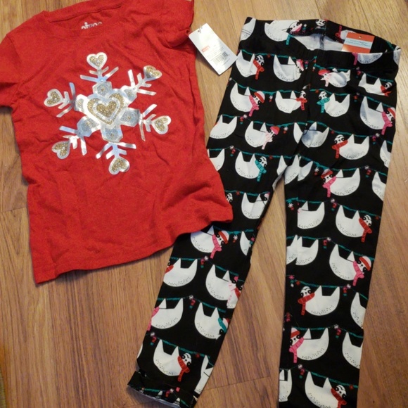 girls holiday leggings